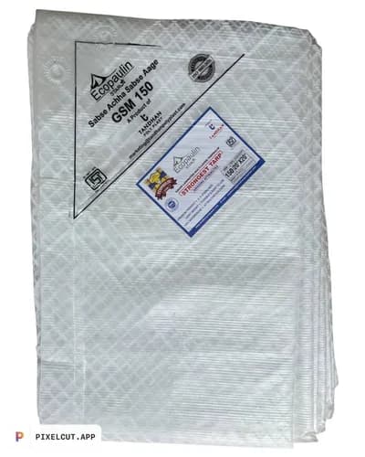 White Tarpaulin 150 GSM